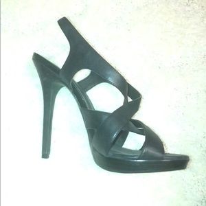 Aldo strappy leather heels